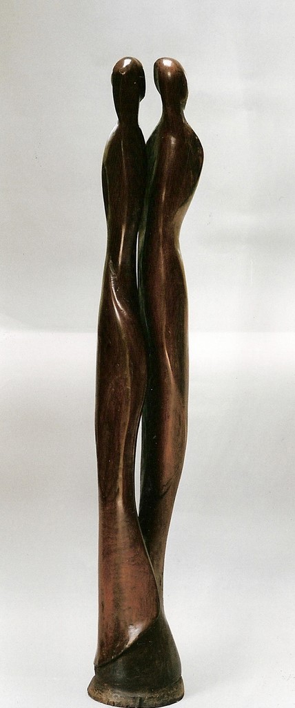 sculpture Bois de fer Valia