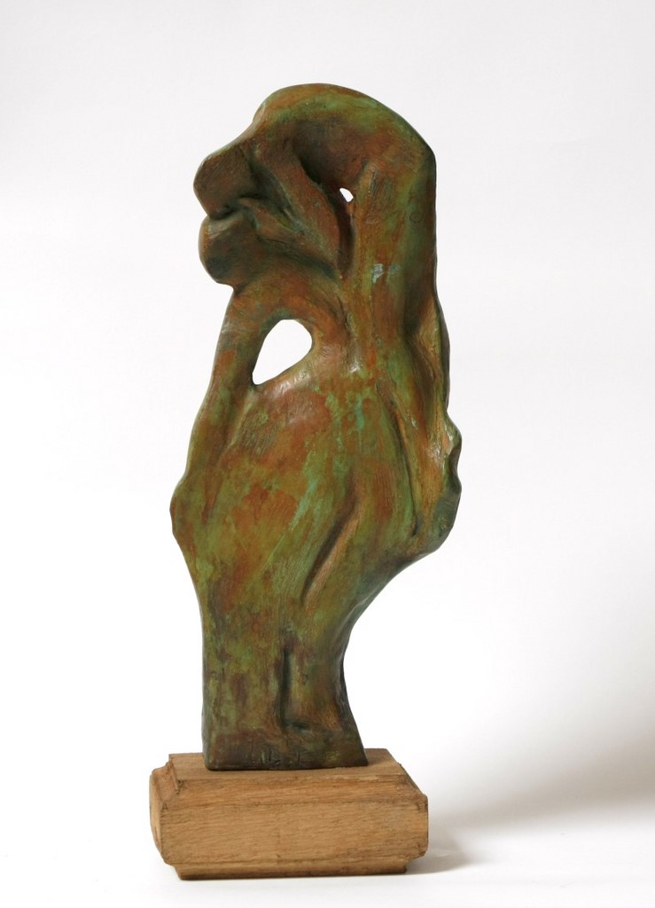 Sculpture bronze "Jeux"/Valia