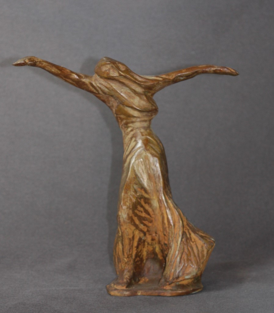 Sculpture bronze "Solo"/Valia