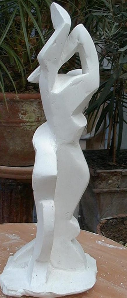 Sculpture plâtre "Tanz"/Valia