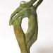 Sculpture bronze"Entrelaçés"/Valia