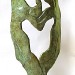 Sculpture Bronze "Duetto" Valia
